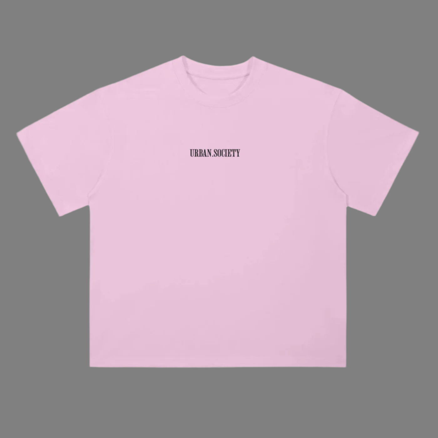 OVERSIZED HEAVY TEE "HOT PINK''